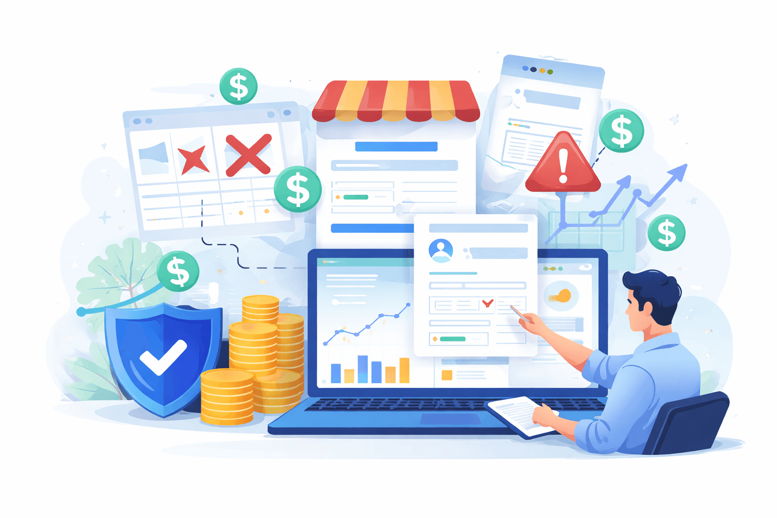 Reconcile Marketplace & Website Receivables Dashboard